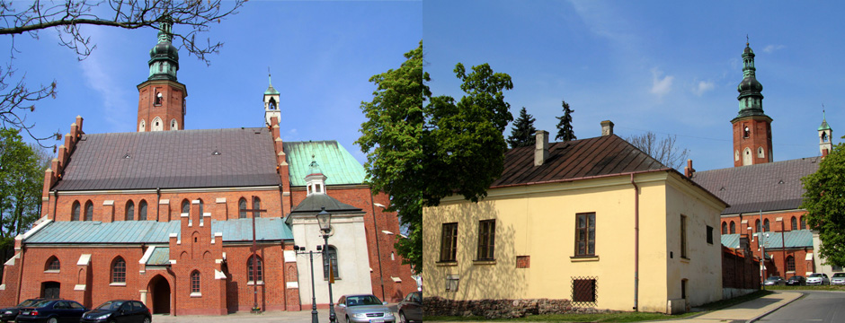 KOŚCIÓŁ FARNY PW. ŚW. JANA CHRZCICIELA I RELIKTY ZAMKU RADOMSKIEGO KOŚCIÓŁ FARNY PW. ŚW. JANA CHRZCICIELA I RELIKTY ZAMKU RADOMSKIEGO