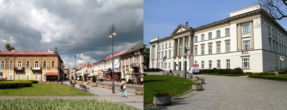 DAWNY GMACH KOMISJI WOJEWÓDZTWA SANDOMIERSKIEGO I KAMIENICE KLASYCYSTYCZNE W ŚRÓDMIEŚCIU DAWNY GMACH KOMISJI WOJEWÓDZTWA SANDOMIERSKIEGO I KAMIENICE KLASYCYSTYCZNE W ŚRÓDMIEŚCIU