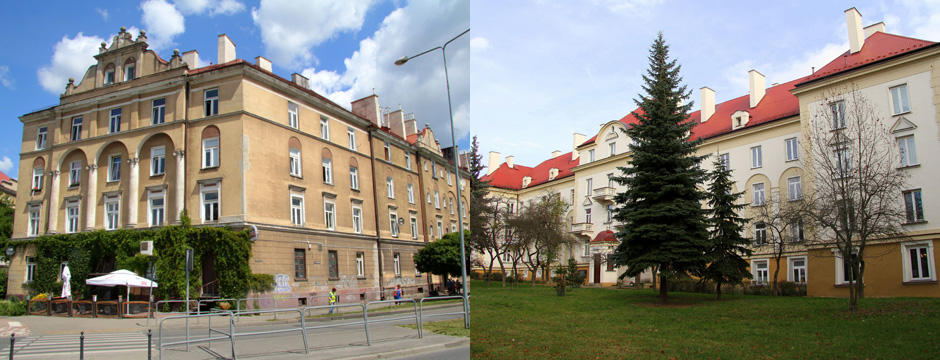 DAWNE OSIEDLE MIESZKANIOWE PRACOWNIKÓW PAŃSTWOWEJ FABRYKI BRONI DAWNE OSIEDLE MIESZKANIOWE PRACOWNIKÓW PAŃSTWOWEJ FABRYKI BRONI